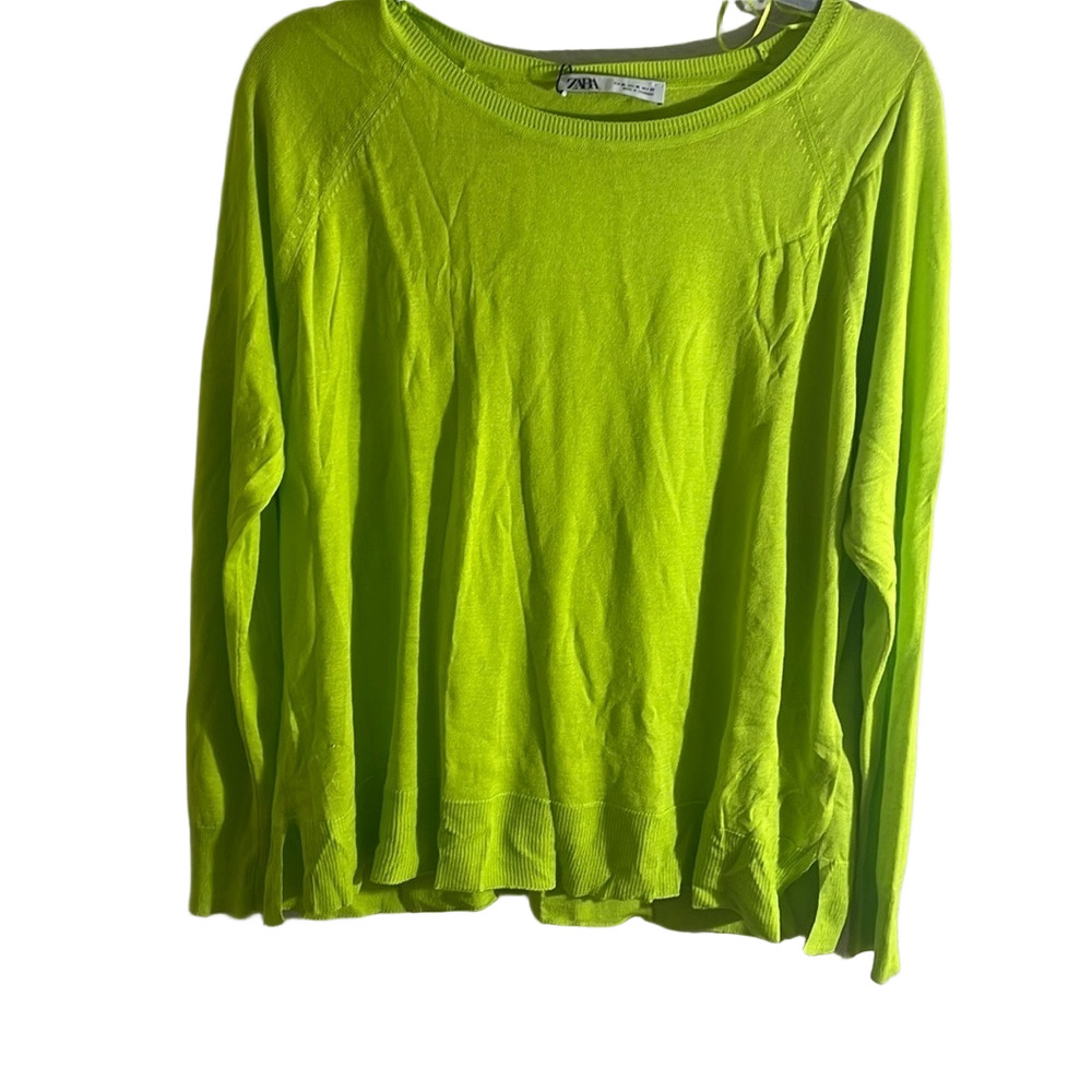 ZARA NEW BASIC KNIT PULLOVER SWEATER XL SUMMER